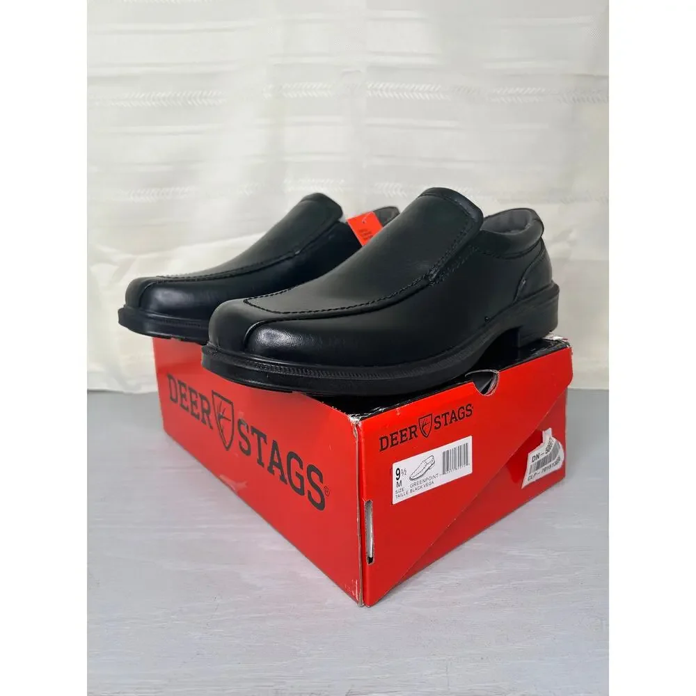 Deer Stags Greenpoint Slip-On Loafer Black Mens Size 9.5